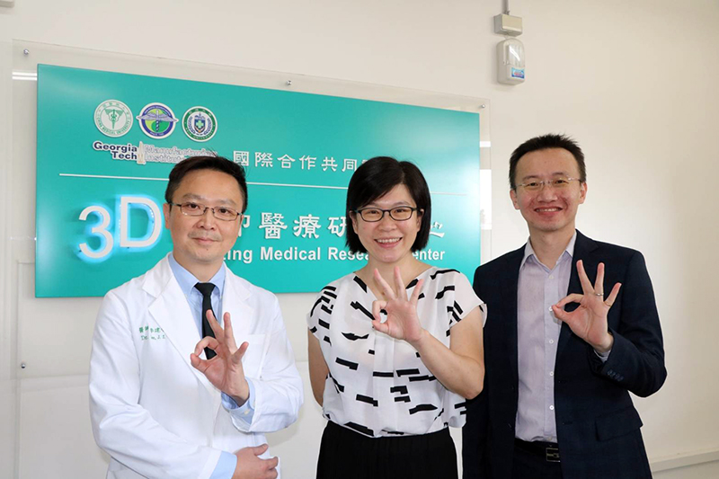 「中亞聯大3D列印研究中心」團隊擁有多項專利技術 「中亞聯大3D列印研究中心」團隊擁有多項專利技術