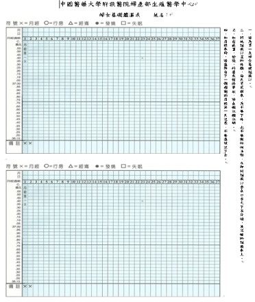 基礎體溫表