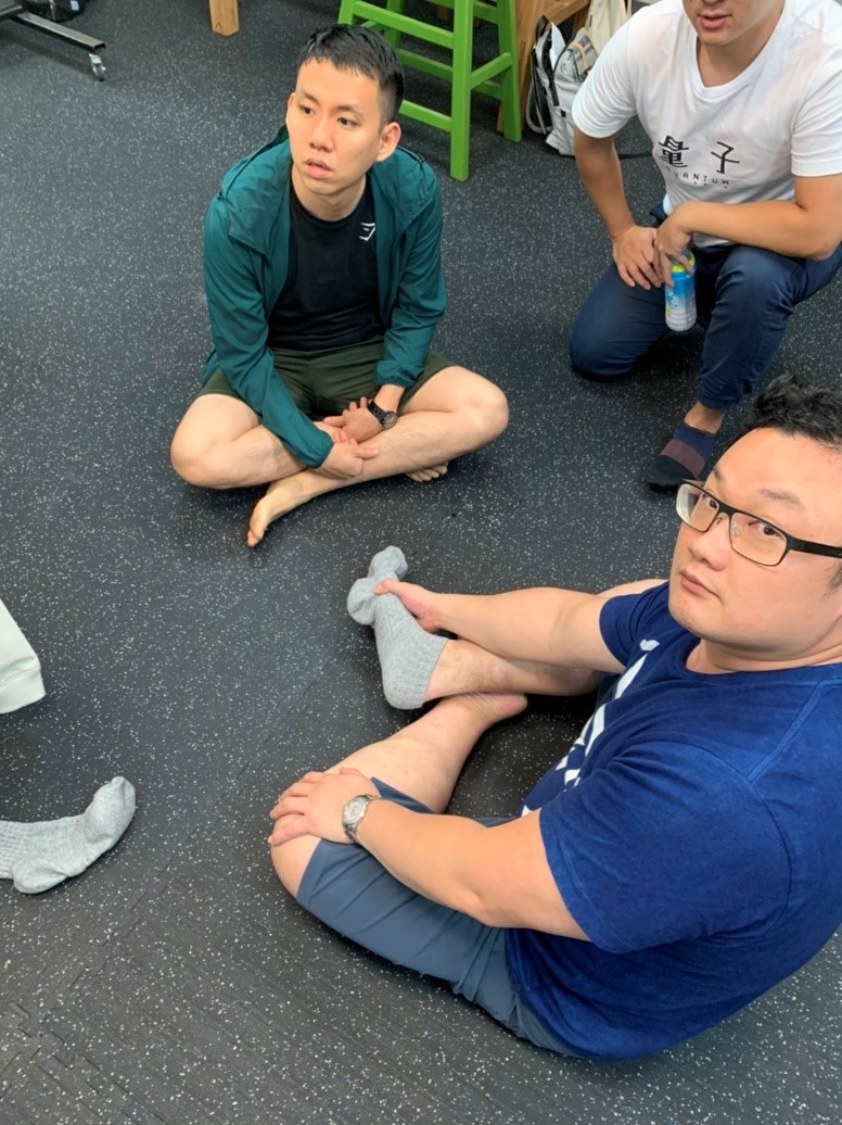 中醫傷科醫師於台灣動作專家協會進修，主題：下肢基礎解剖肌肉動力學1