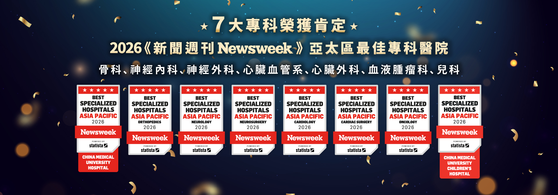 2026NEWSWEEK APAC 亞洲專科醫院
