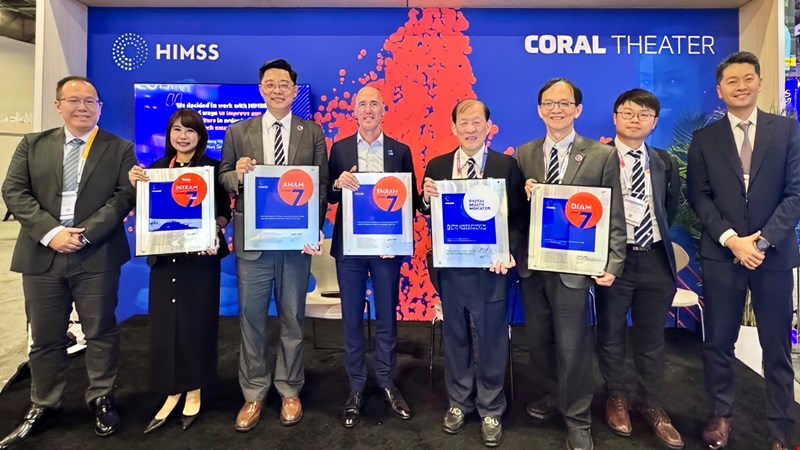 全球唯一滿分!中醫大附醫再獲HIMSS數位健康指標肯定 台灣智慧醫院成果登上國際舞台
