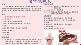 急性胰臟炎