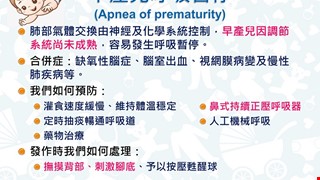 早產兒呼吸暫停