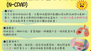 經鼻式持續性正壓呼吸輔助器(N-CPAP)