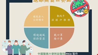 遠離病菌四要點