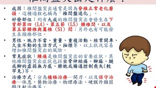 椎間盤突出是什麼？