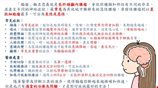 認識腦瘤/HOR