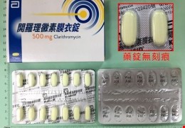 Clarithromycin成分藥品安全資訊