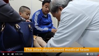 國際醫療援助 越南劉小弟 第一階段手術前後紀錄
