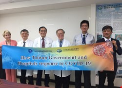 台灣防疫吸引各國取經 中國附醫與外貿協會 聯合邀請美洲多家醫院視訊分享台灣防疫經驗