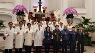 獲邀参加元旦升旗典禮