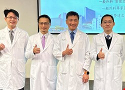 八旬翁發現3公分胰尾腫瘤 中國附醫達文西機器人 精準切除病灶 全部脾臟保留 老翁第二天可下床行走