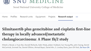 Silmitasertib Plus Gemcitabine and Cisplatin First-Line Therapy in Locally Advanced/Metastatic Cholangiocarcinoma: a Phase 1b/2 Study