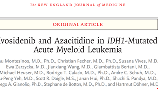 Ivosidenib and Azacitidine in IDH1-Mutated Acute Myeloid Leukemia