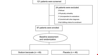 Effect of Sodium Benzoate on Cognitive Function Among Patients With Behavioral and Psychological Symptoms of Dementia: Secondary Analysis of a Randomized Clinical Trial